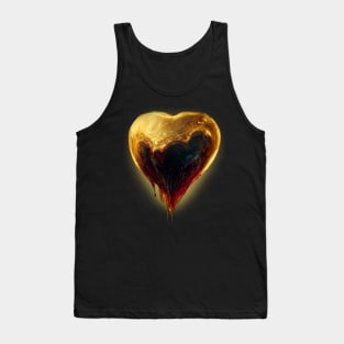 My golden heart Tank Top